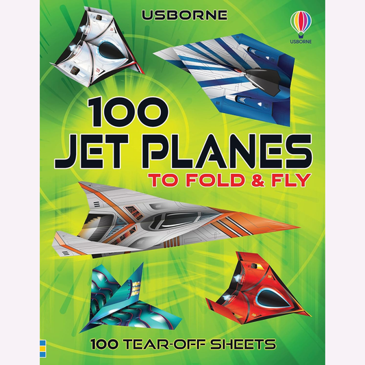 100 Jet Planes to Fold & Fly