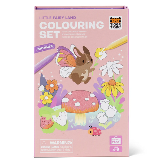 Shimmer Colouring Set Little Fairy Land