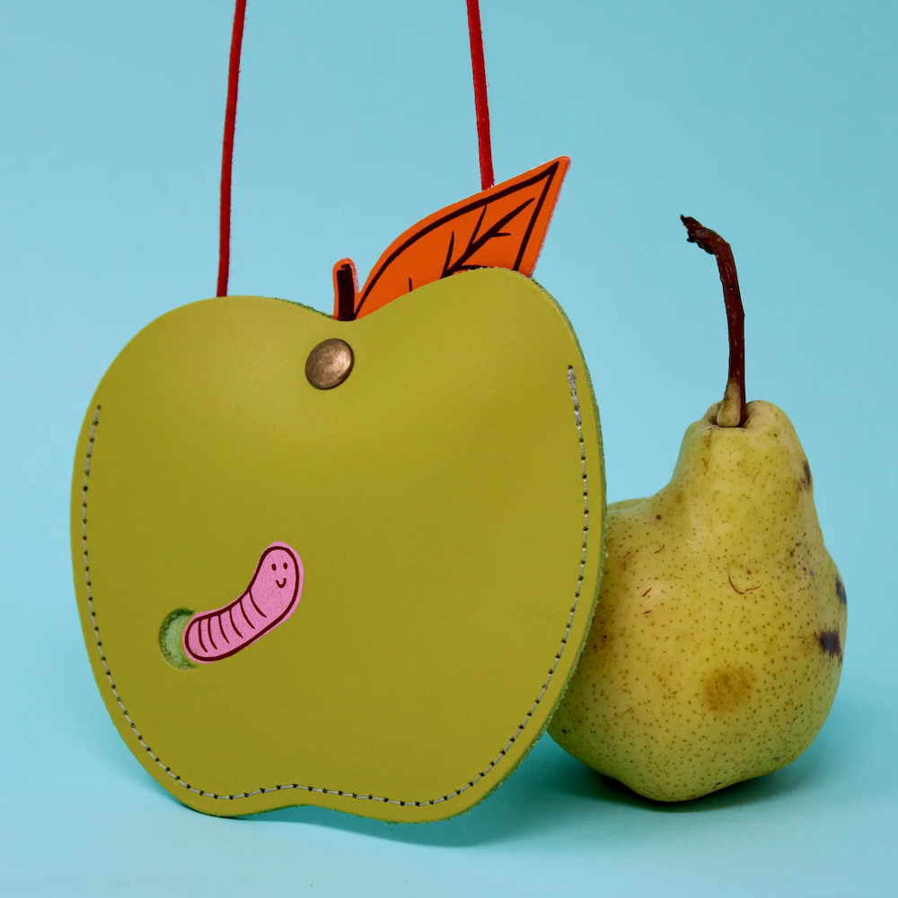 Green Apple Pocket Purse