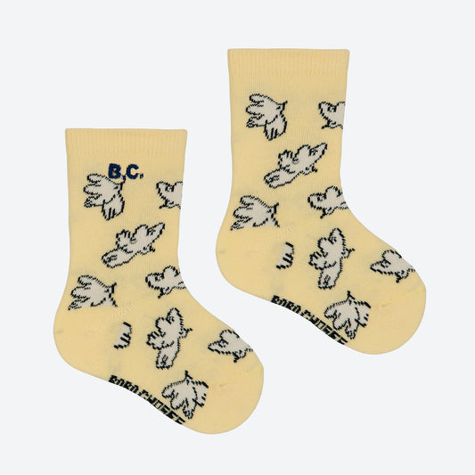 Baby Freedom Bird All Over Short Socks