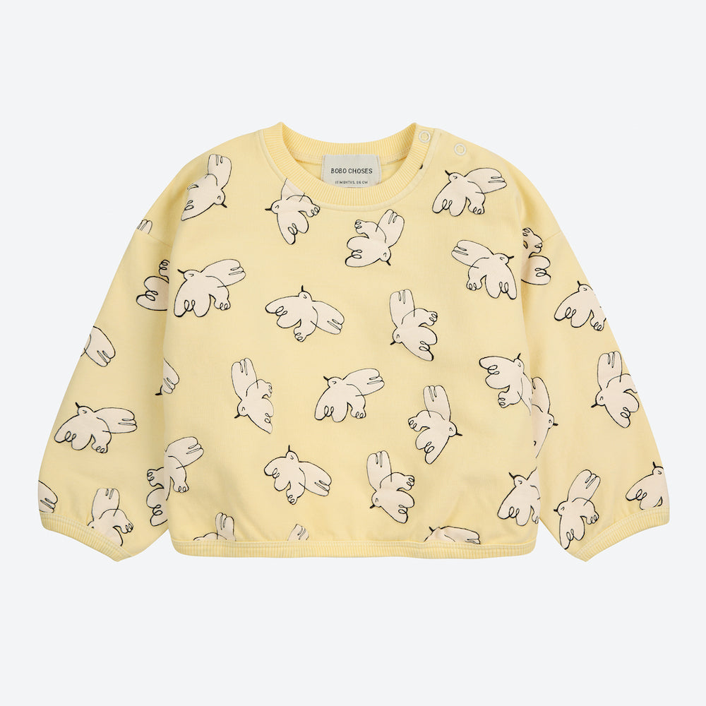 Baby Freedom Bird All Over Sweatshirt