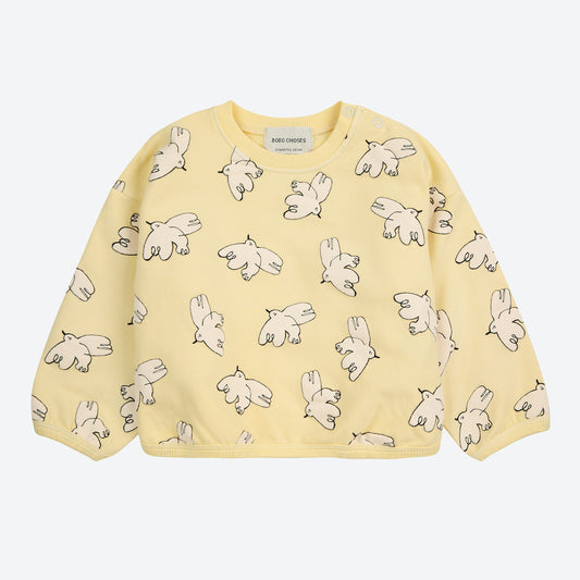 Baby Freedom Bird All Over Sweatshirt