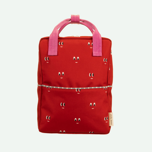 Backpack Medium Better Together Special Edition Eyes Basketball Red
