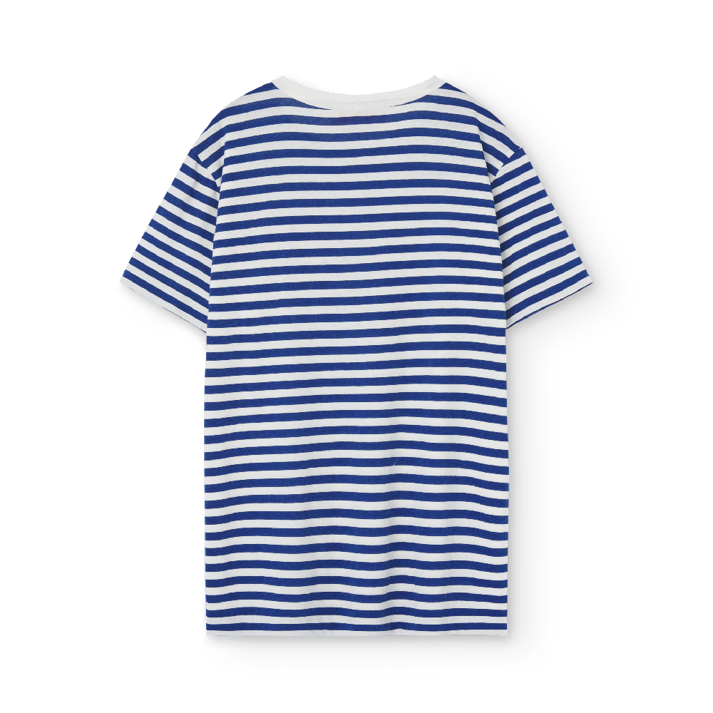 Oversized Rooster Kids T-Shirt Stripes