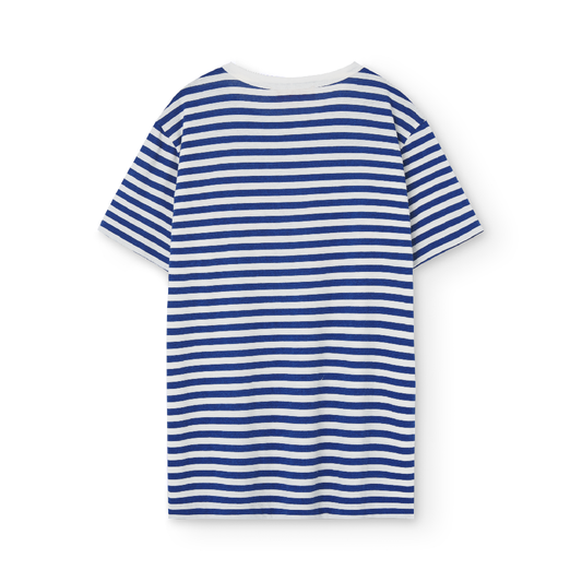 Oversized Rooster Kids T-Shirt Stripes