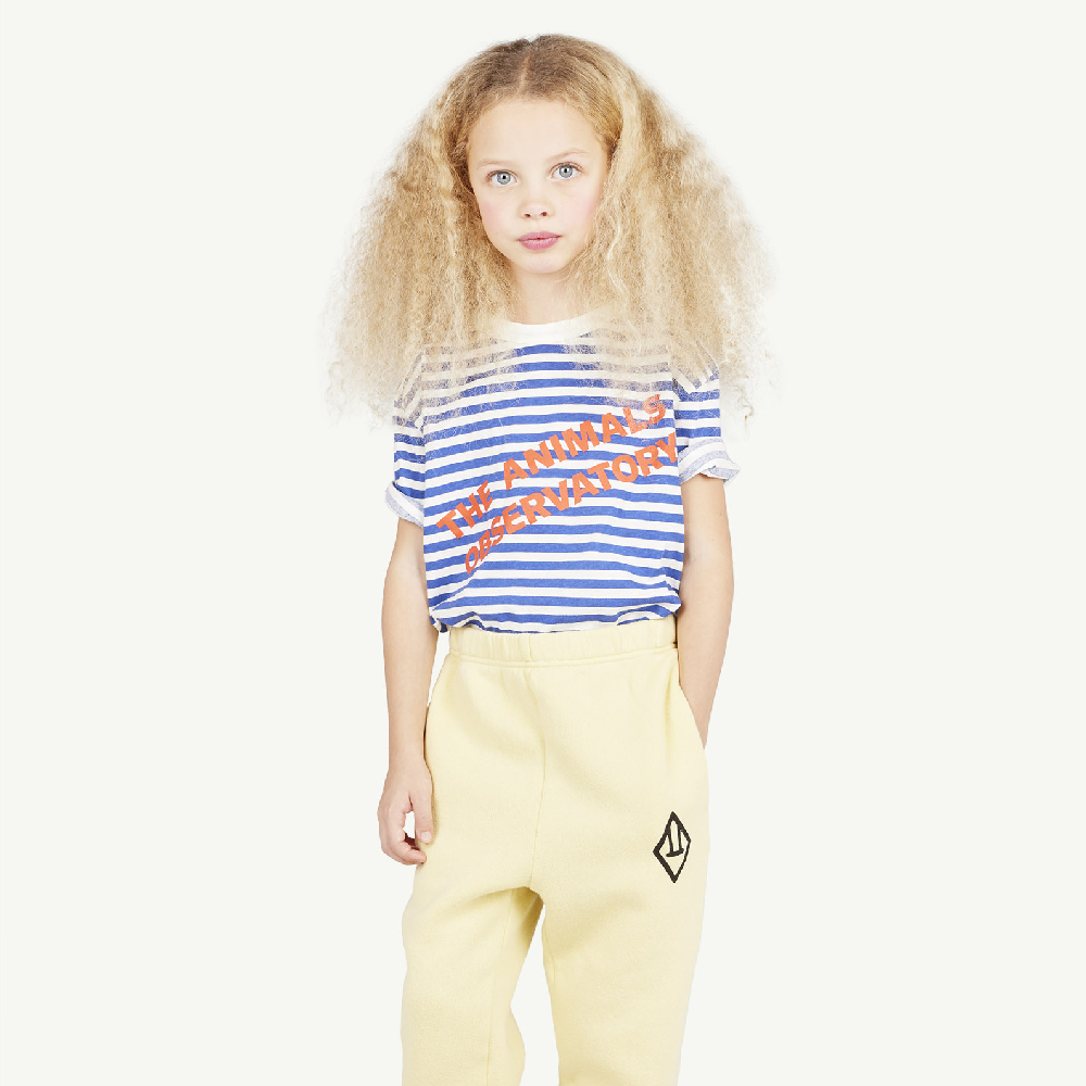 Oversized Rooster Kids T-Shirt Stripes