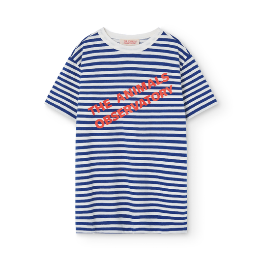 Oversized Rooster Kids T-Shirt Stripes