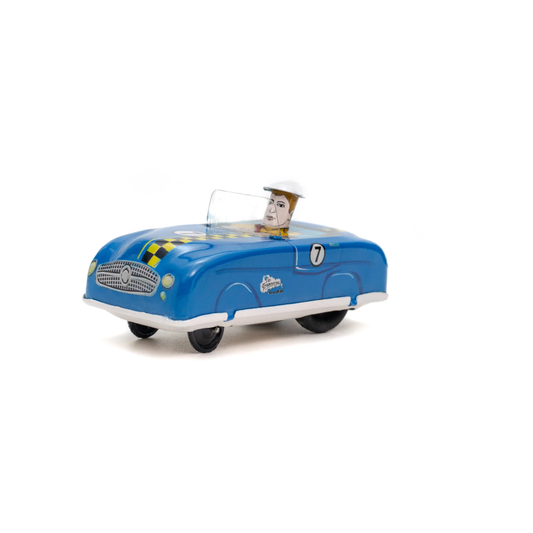 Blue Tin Sports Car