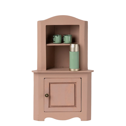 Miniature Corner Cabinet Rose