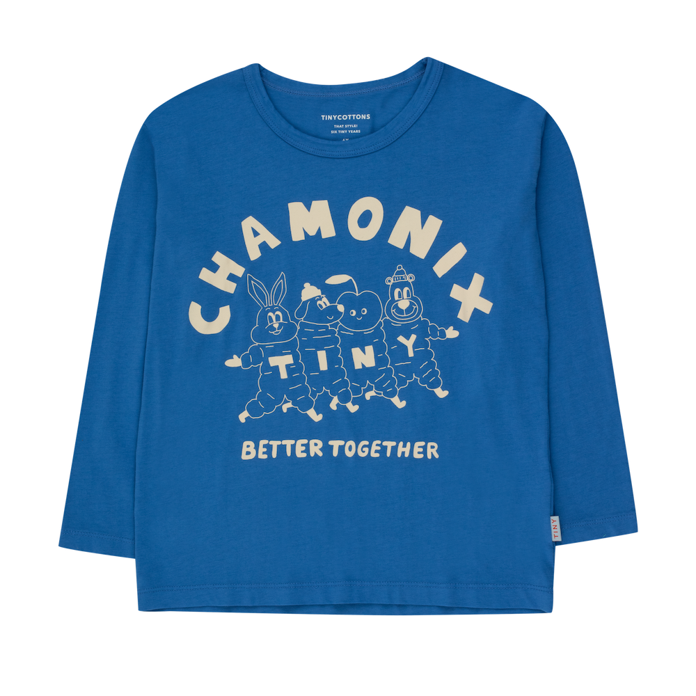 Chamonix Long Sleeve Tee Blue – Bill's Store