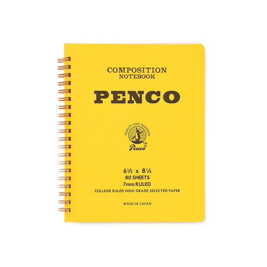 Coil Notebook Large Yellow