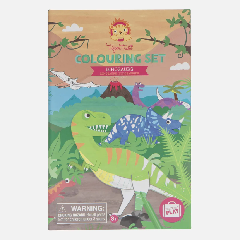 Colouring Set Dinosaurs