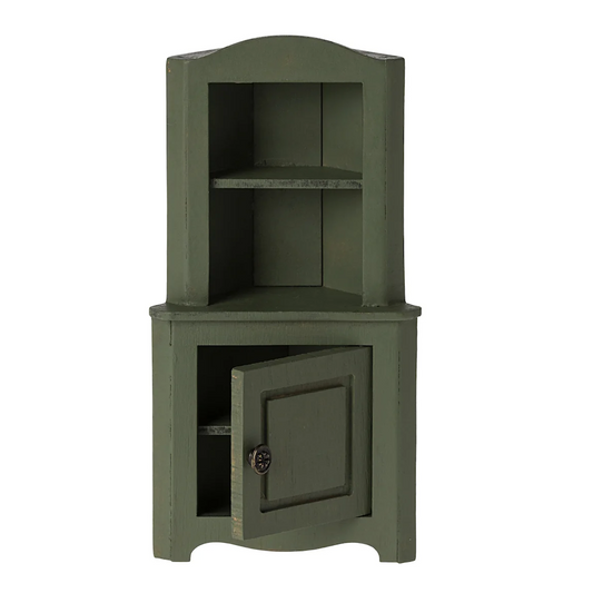 Corner Cabinet For Mouse Dark Green