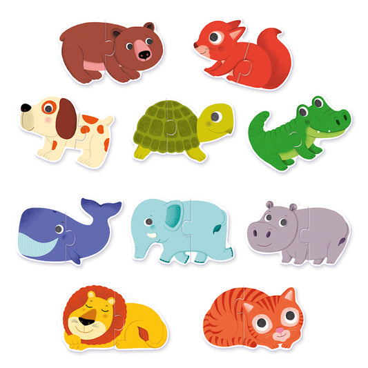 Duo Animals 20 Piece Puzzle