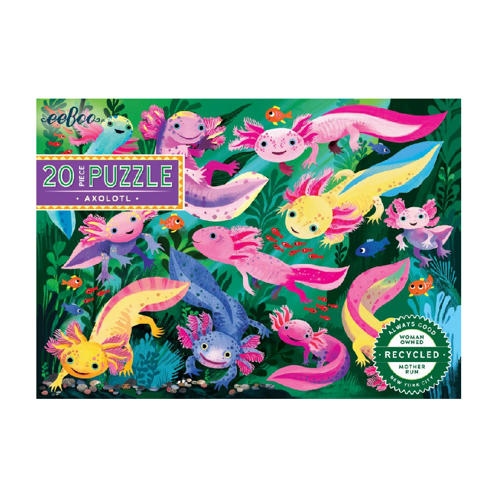 Axolotl 20 Piece Puzzle