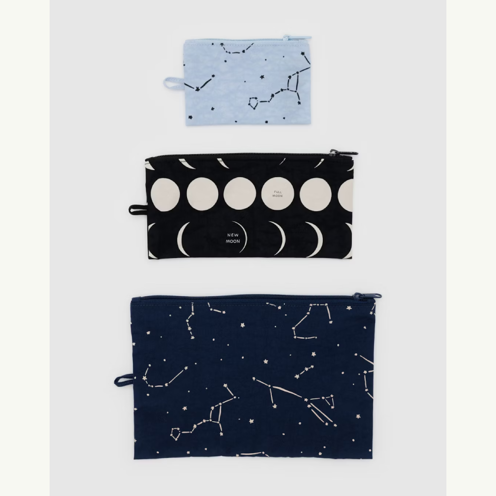 Flat Pouch Set Night Sky