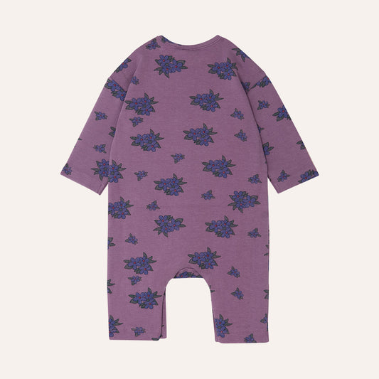 Flowers Long Sleeve Baby Overall
