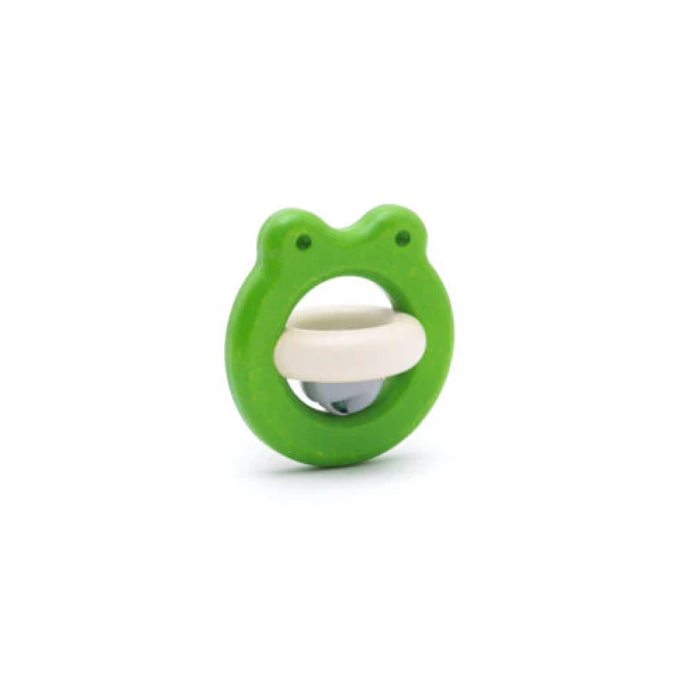 Frog Rattle Green