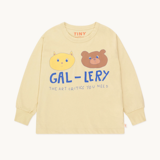 Gallery Long Sleeve Tee Ivory