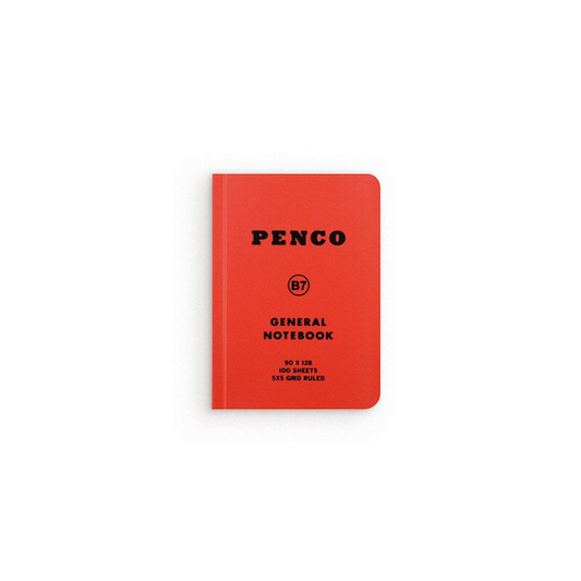 General Notebook Grid B7 Red