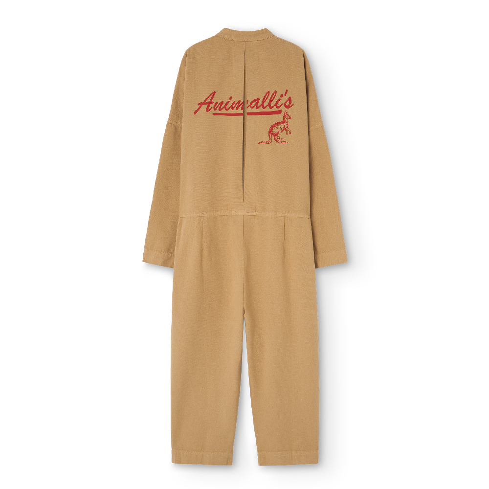 Grasshopper Kids Jumpsuit Brown