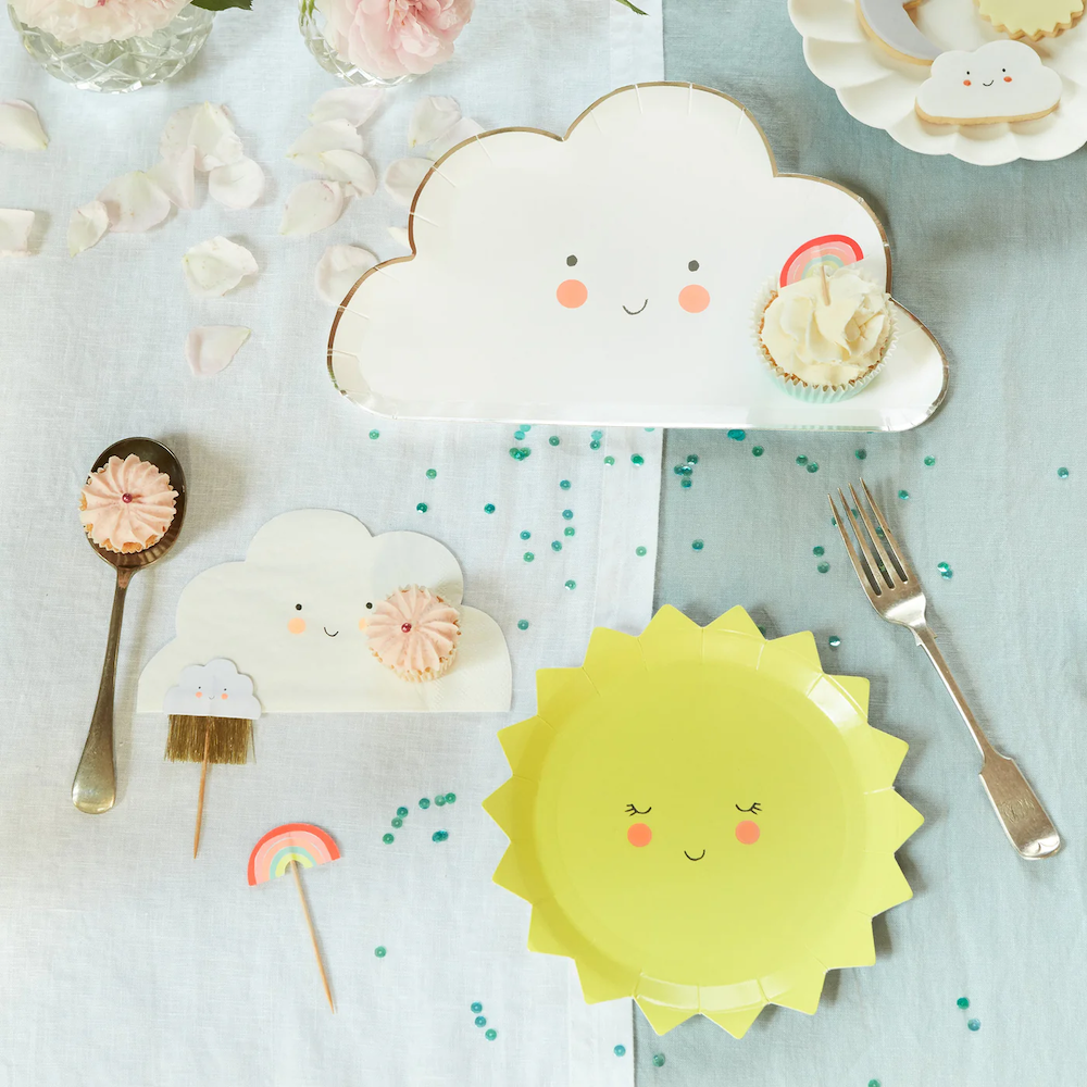 Happy Cloud Napkins