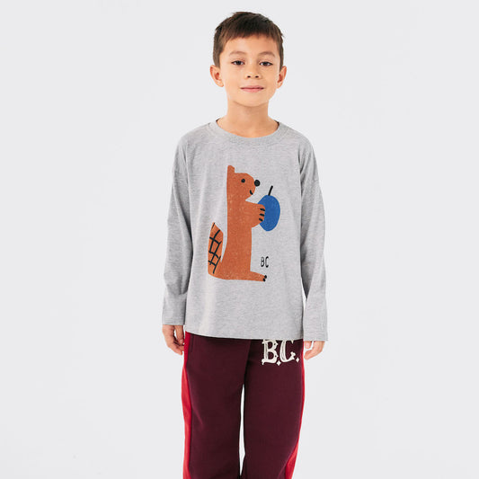 Hungry Squirrel Long Sleeve T-Shirt