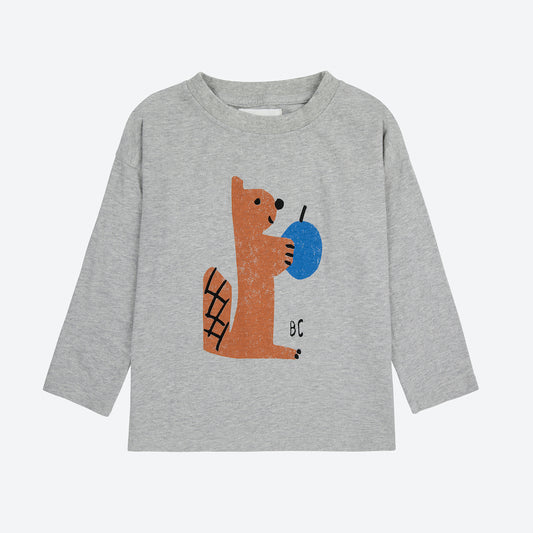 Hungry Squirrel Long Sleeve T-Shirt