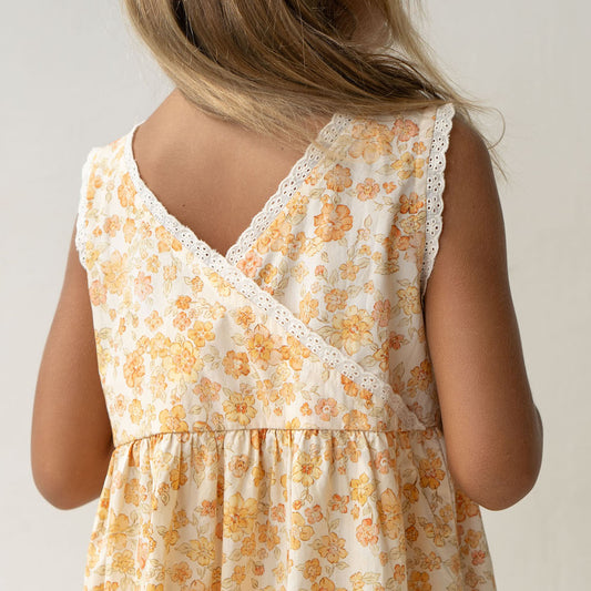 Eden Dress Buttercup Print