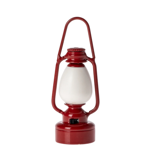 Vintage Lantern Mouse Red