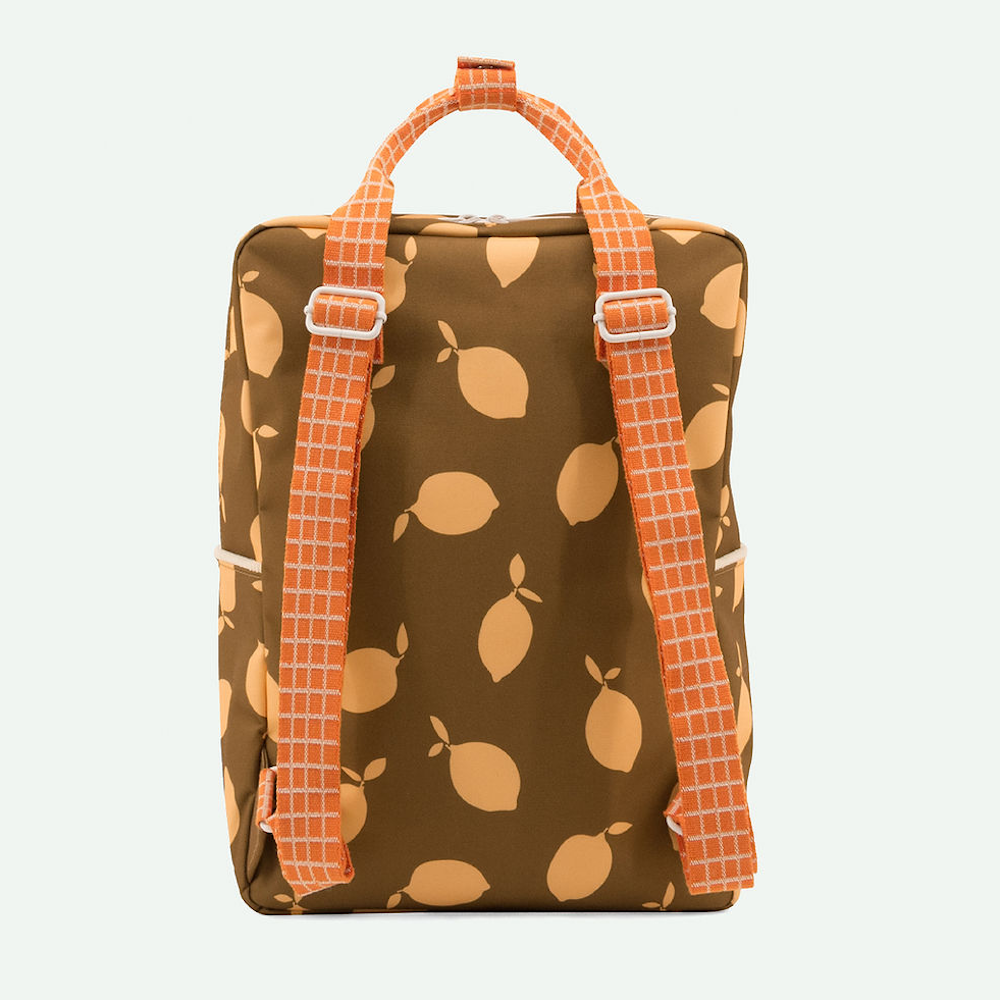 Backpack Large Farmhouse Special Edition Lemons Soil Green