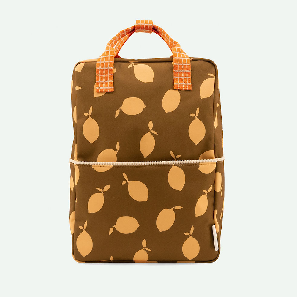 Backpack Large Farmhouse Special Edition Lemons Soil Green