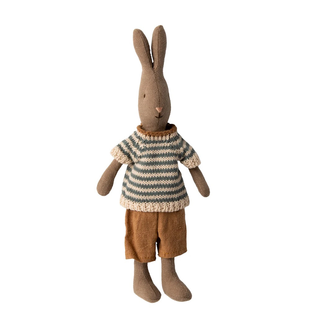 Rabbit Size 1 Brown Shirt and Shorts