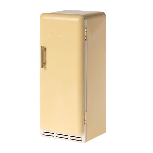 Miniature Fridge Yellow