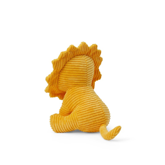 Lion Corduroy Yellow 17cm