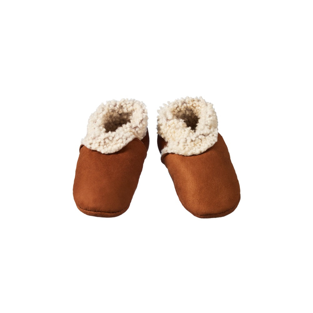 Lambskin Booties Cinnamon