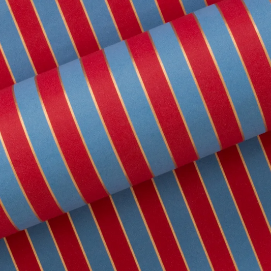 Wrapping Paper Nutcracker French Blue / Red - Store Pick Up Only