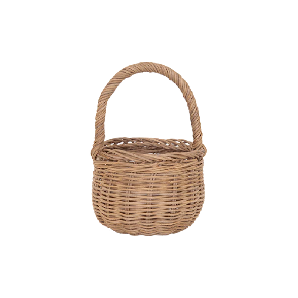 Rattan Berry Basket Natural