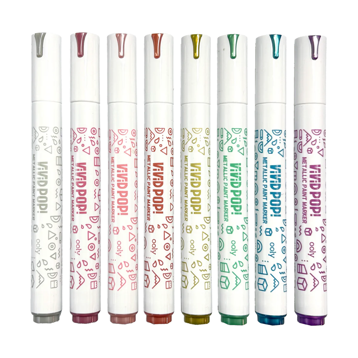 Vivid Pop! Paint Markers Metallic