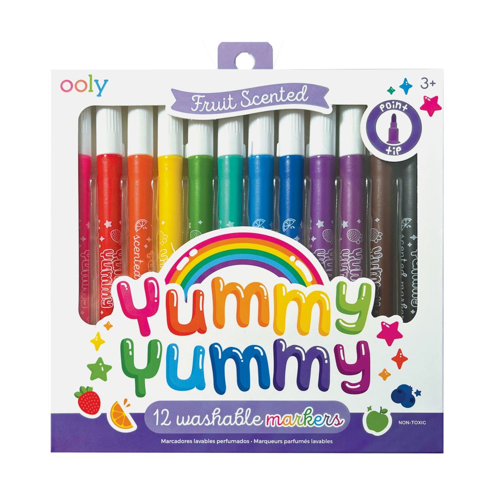 Yummy Yummy Fruit Scented Markers