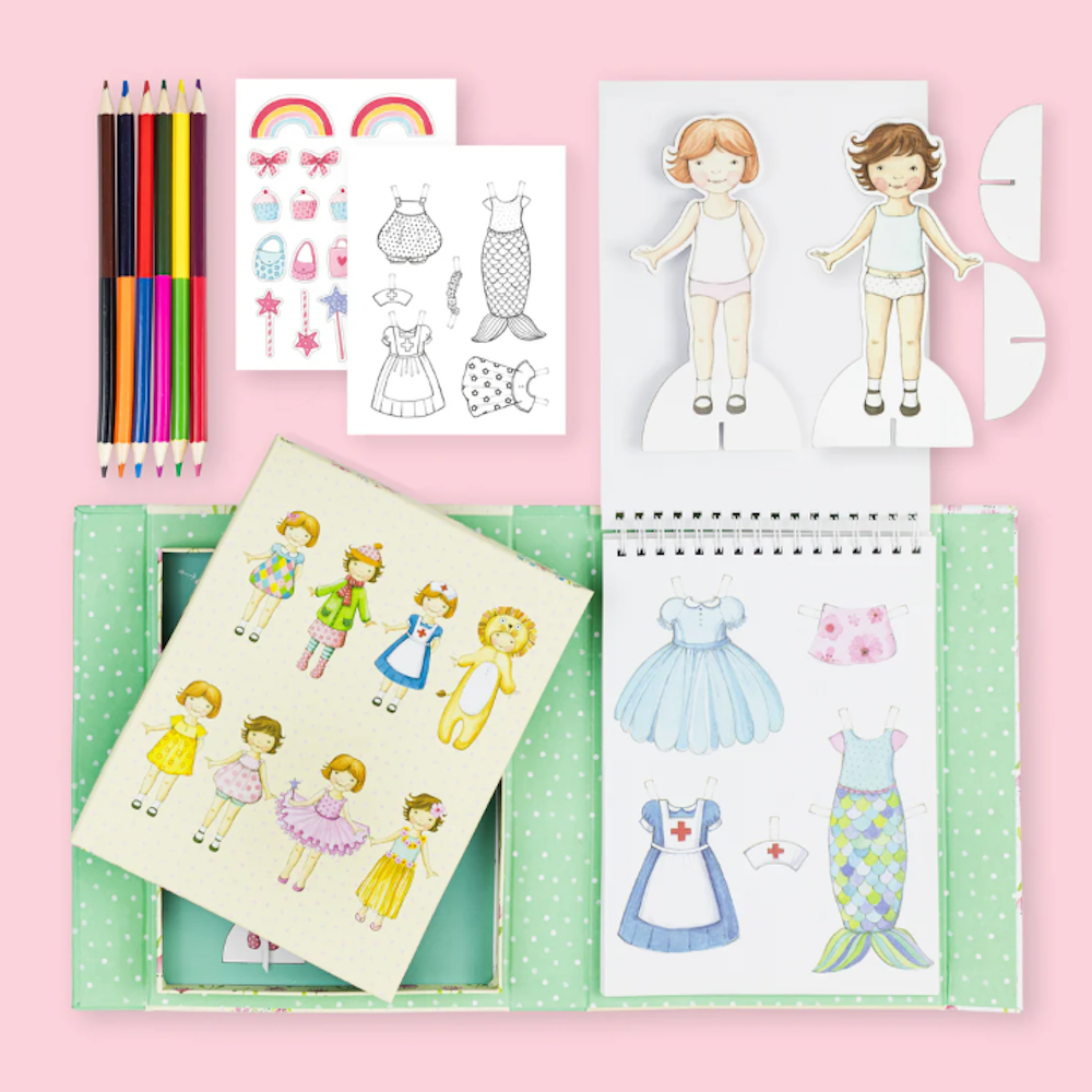 Paper Dolls Kit Vintage