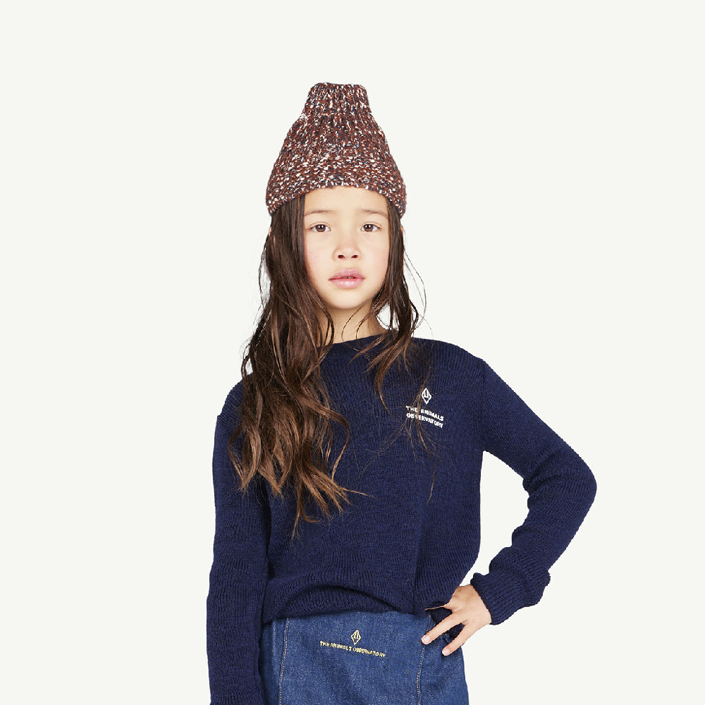 Pony Kids Beanie Brown