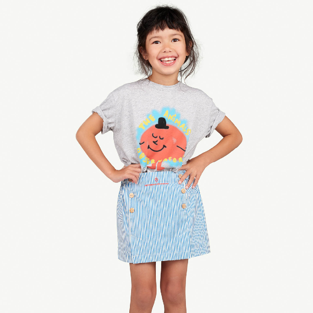 Rooster Kids T-Shirt Grey