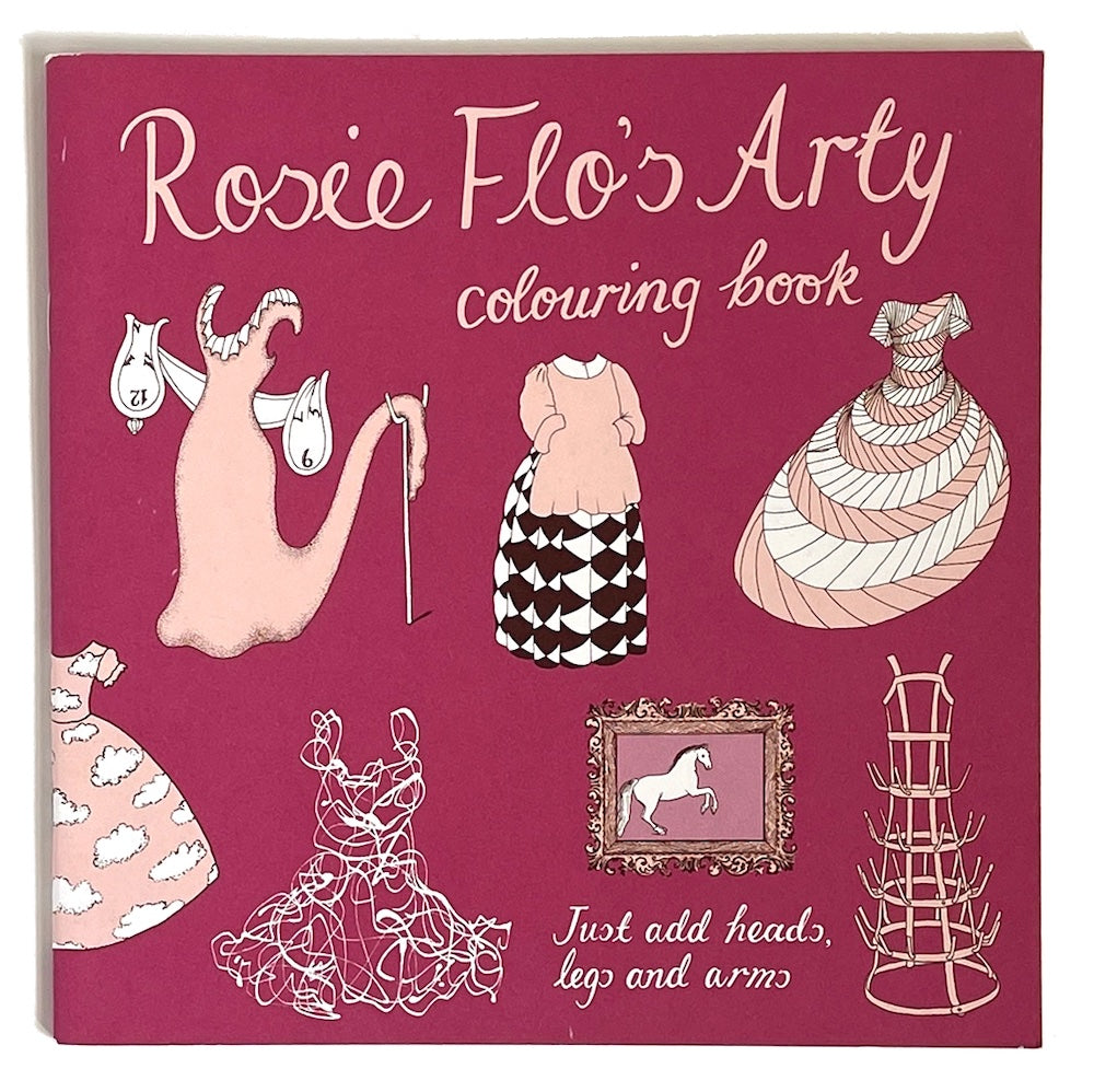 Rosie Flo's Arty Colouring Book