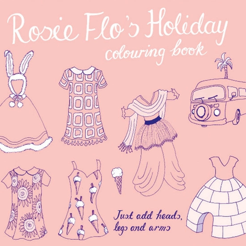 Rosie Flo's Holiday Colouring Book