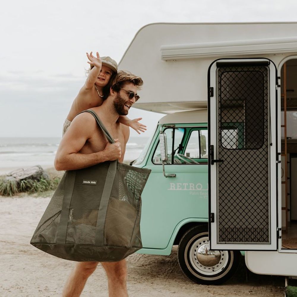 Beach Hauler Beach Bag Pandanus