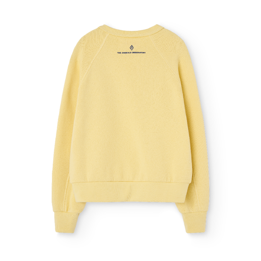 Shark Kids Sweatshirt Soft Yellow