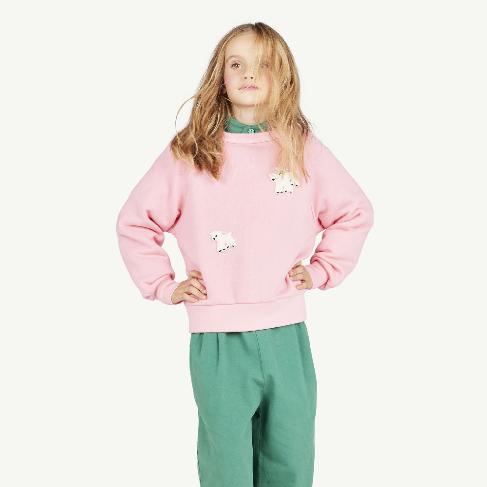 Shark Kids Sweatshirt Pink