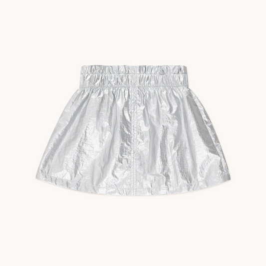 Silver Metallic Skirt