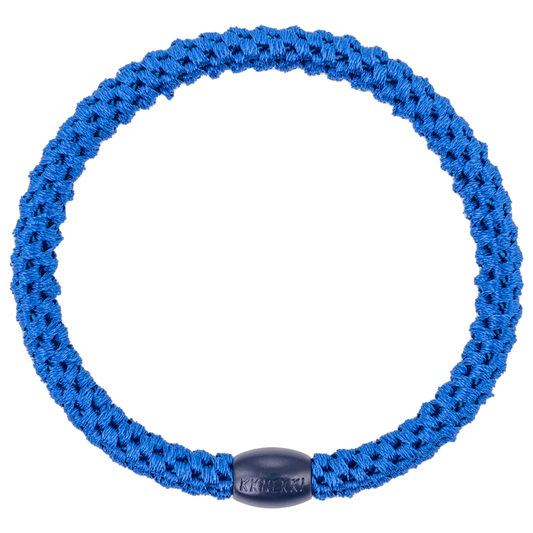 Slim Electric Blue Hair Tie